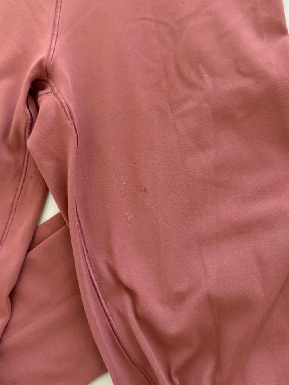 aerie Dusty Rose Flare Leggings and Racerback Sports Bra Set